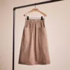 Coach Restored Trench Skirt In Mud