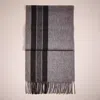 Coach Restored Varsity Stripe Scarf