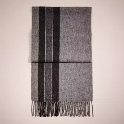 Coach Restored Varsity Stripe Scarf