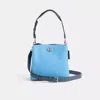 Coach Restored Willow Bucket Bag In Colorblock In Blue