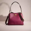 Coach Restored Willow Shoulder Bag In Colorblock In Brass/black Cherry Multi