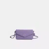 Coach Restored Wyn Crossbody In Silver/washed Plum