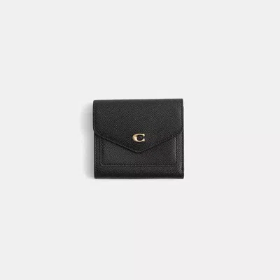 Coach Restored Wyn Small Wallet In Black