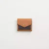 Coach Restored Wyn Small Wallet In Colorblock In Brass/light Camel Multi