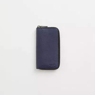 Coach Restored Zip Around Phone Wallet In Cadet