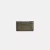 Coach Restored Zip Card Case With  Badge
