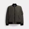 Coach Reversible Ma 1 Jacket In Recycled Polyester In Multi
