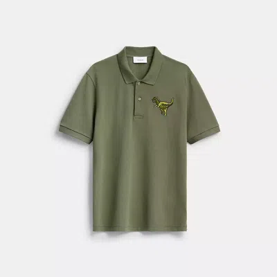 Coach Rexy 10th Birthday Polo In Green