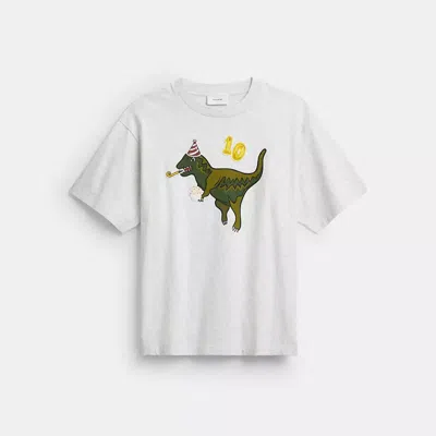 Coach Rexy 10th Birthday Relaxed T-shirt In Organic Cotton In Multi