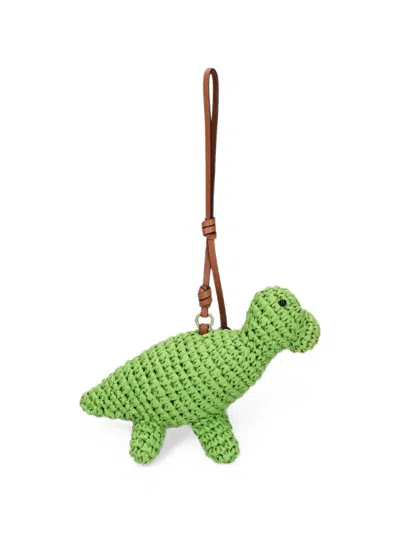Coach Rexy Crochet Bag Charm In Green
