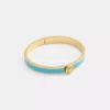Coach Rivet Enamel Hinged Bangle
