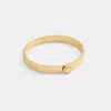 Coach Rivet Hinged Bangle