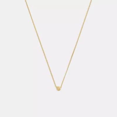 Coach Rivet Pendant Necklace