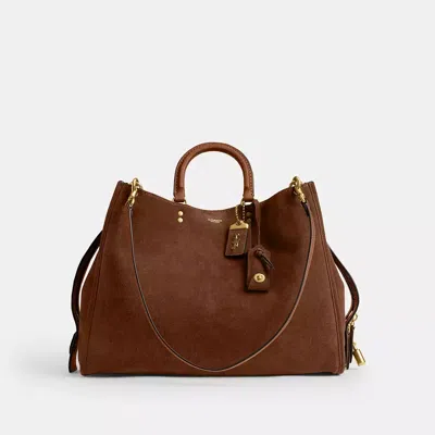 Coach Rogue Bag 40 In Brown