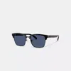Coach Rogue Retro Sunglasses In Blue Solid