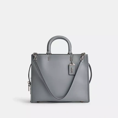 Coach Rogue In Silver/grey Blue