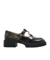 Coach Scarpe Con Fibbia Liv Mary Jane In Pelle Nera Donna In Black
