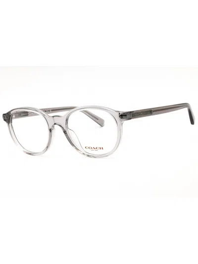 Coach Round Men's Eyeglasses - Classic Style In Gray