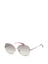 Coach Round-frame Sunglasses In Multi