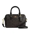 Coach Mini Rowan Crossbody In Black