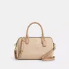 Coach Rowan Satchel Bag In Colorblock In Multi
