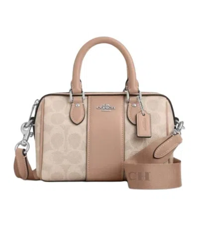 Coach Rowan Shoulder Bag In Brown