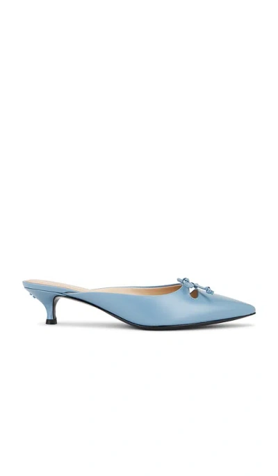 Coach Runway Mule In Blue