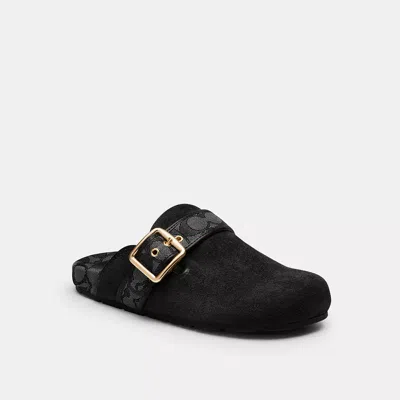 Coach Sabot À Boucle Archival In Black