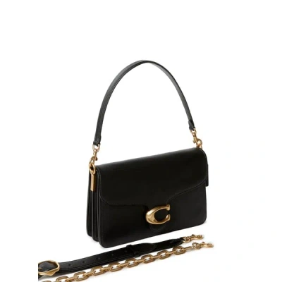 Coach Sac Épaule Avec Chaîne En Cuir