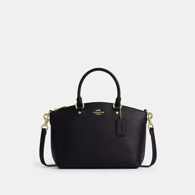 Coach Sadie Satchel Bag In Black