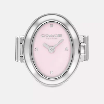 Coach Sammy Ring Watch, 18mm X 22.5mm In Silver