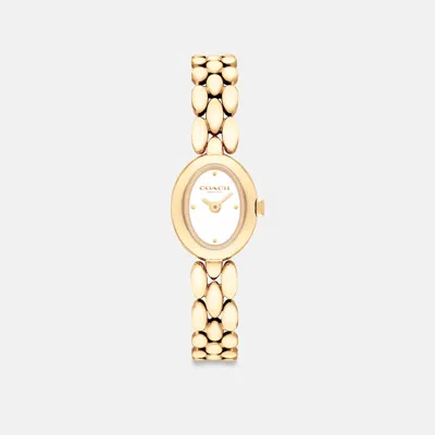 Coach Sammy Watch, 18 Mm X 22.5 Mm In Gold