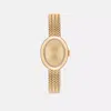 Coach Sammy Watch, 22mm In Gold