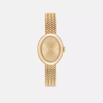 Coach Sammy Watch, 22mm In Gold