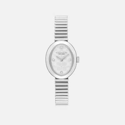 Coach Sammy Watch, 22mm In Silver