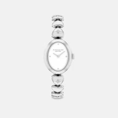 Coach Sammy Watch, 22mm In Silver
