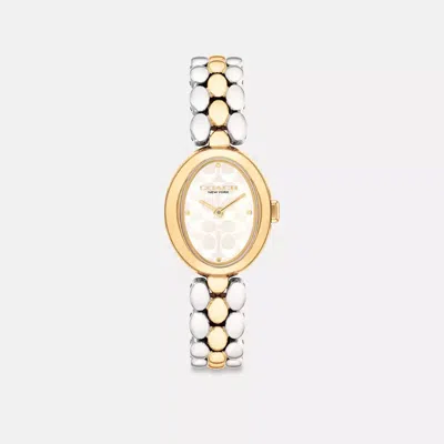 Coach Sammy Watch, 22mm In Two Tone