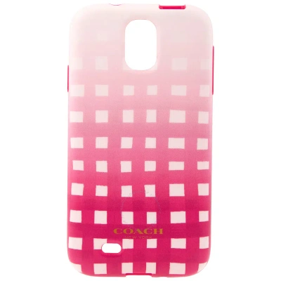 Coach Samsung Galaxy S4 Case- Pink Ruby
