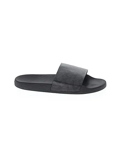 Pre-owned Coach Sandals In Black