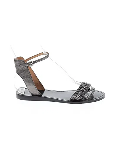 Pre-owned Coach Sandals In Gray