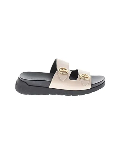 Pre-owned Coach Sandals In Ivory