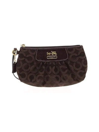 Pre-owned Coach Satchel In Brown