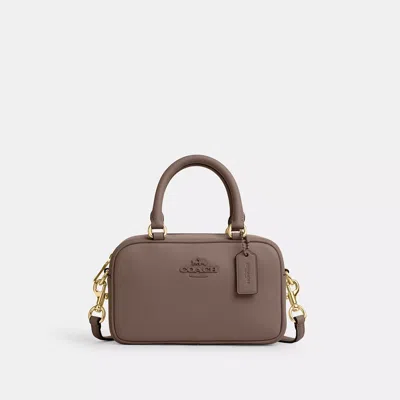 Coach Satchel Crossbody In Brown