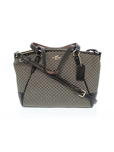 Pre-owned Coach Satchel In Gold
