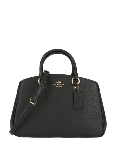 Coach Savannah Carryall Top-handle Tote Bag In Black