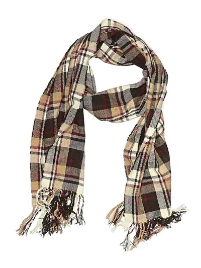 Pre-owned Coach Scarf In Brown