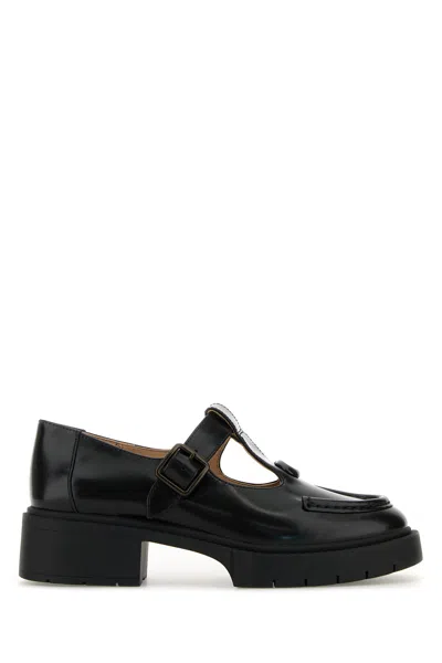 Coach Scarpe Con Fibbia Liv Mary Jane In Pelle Nera Donna In Black