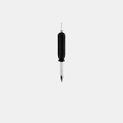 Coach Screwdriver Single Earring In Black