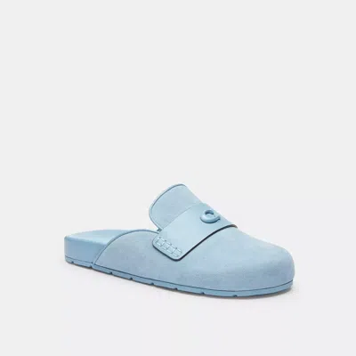 Coach Sculpted C Clog In Blue