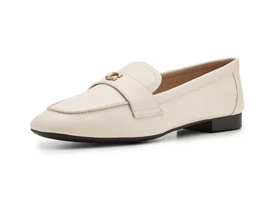 Coach Sculpted C Leather Loafers In Multi